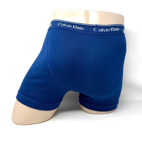 💖MEGA SALE💖Calvin Klein 3-Pack Men's Pure Cotton Blue Boxer Brief NB4003-935 - Picture 4 of 9